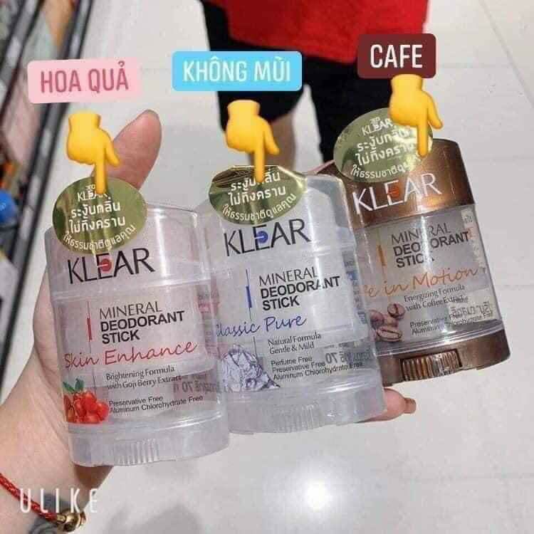 Lăn khử mùi đá khoáng