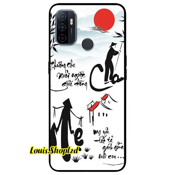 [HCM]Ốp Lưng Dành Cho Oppo A53 (2020) - Thương Cha Mẹ