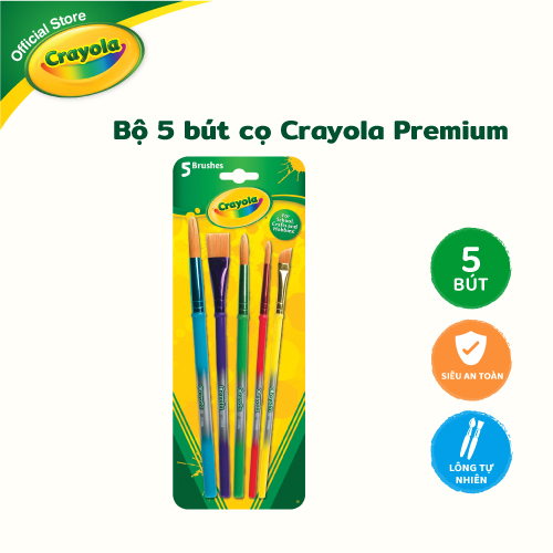 Bộ 5 bút cọ Crayola Preminum - 53506