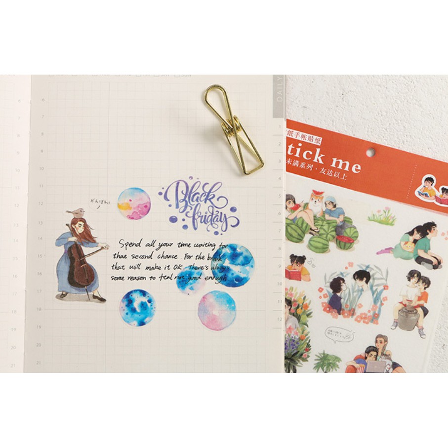 Sticker Stick me Gia đình lầy lội