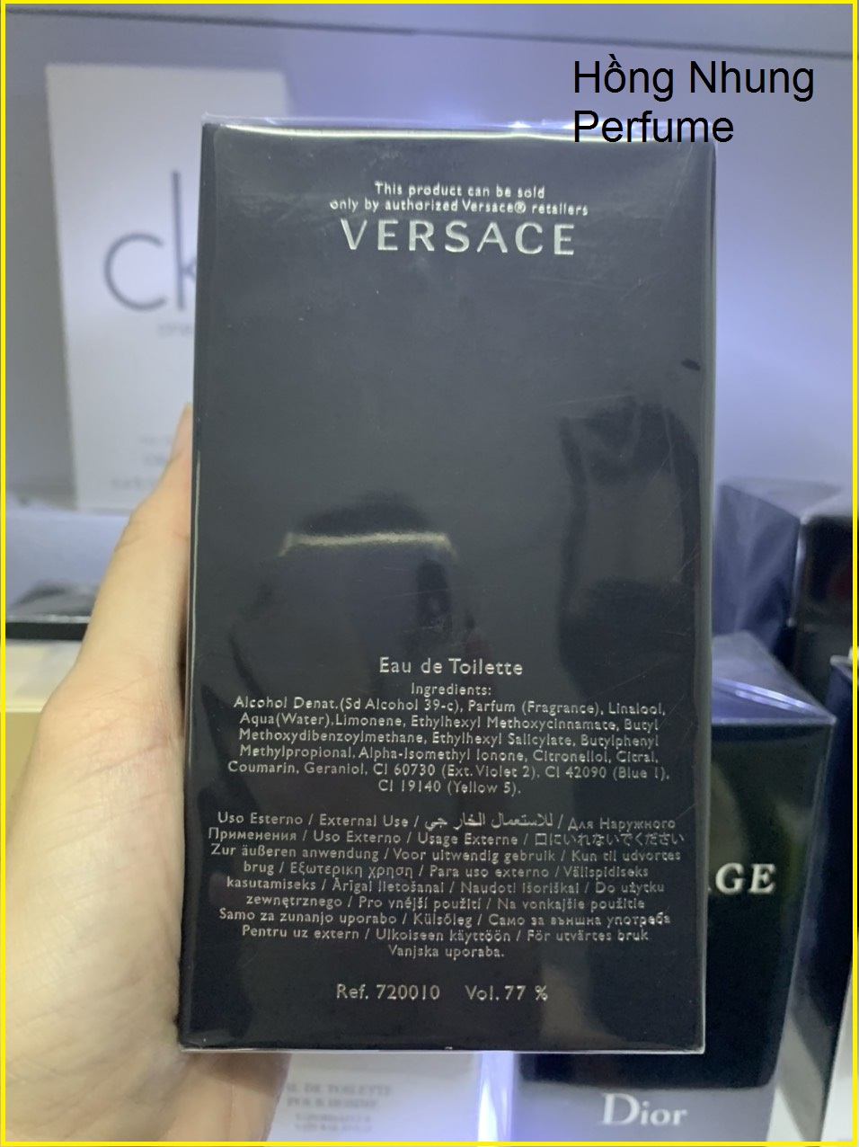 Nước hoa nam Versace Pour Homme EDT 100ml