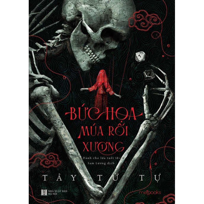 Sách - bức họa múa rối xương