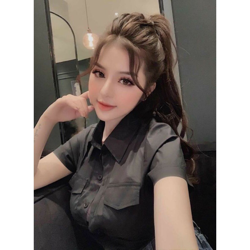[HCM]Áo sơ mi túi hộp BIGSIZE 55 ĐẾN 90 KÝ