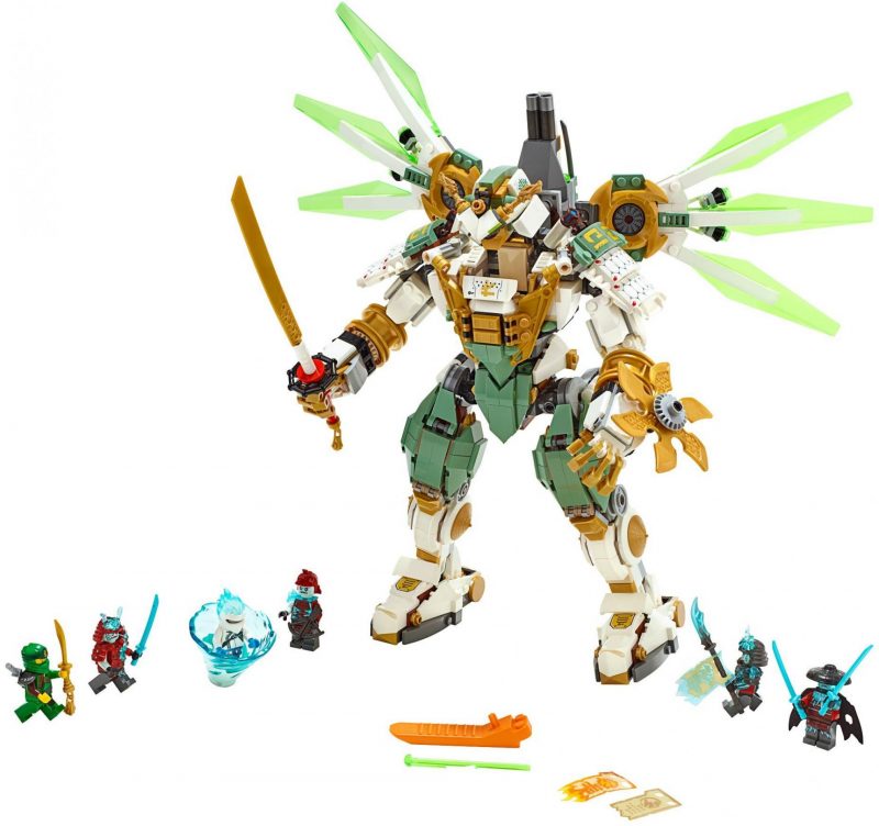 LÁP RÁP LLOYD TITAN MECH LEGO NINJAGO 4020
