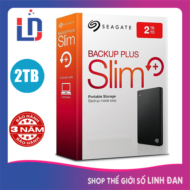 Ổ cứng di động Seagate backup plus 4TB 2TB 1TB - Seagate TH