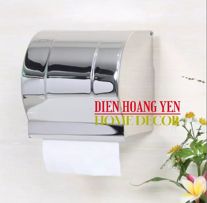 Hộp đựng giấy vệ sinh chất liệu inox 304