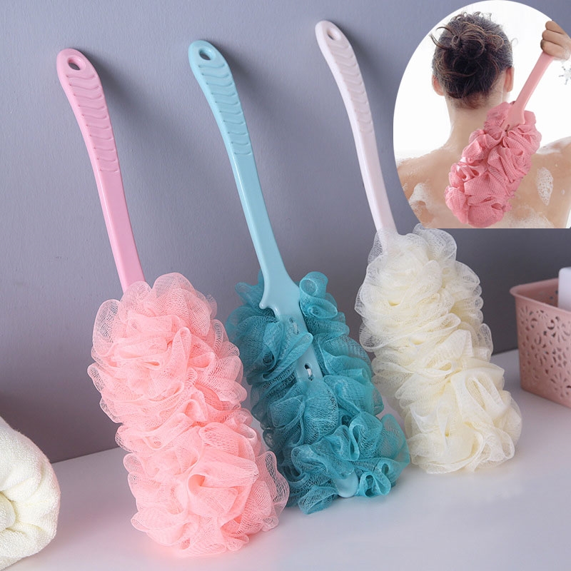 [DEAL SỐC] Bông tắm có cán chà lưng, bông tắm có tay cầm, cây cọ lưng cán dài xuất nhật giá rẻ