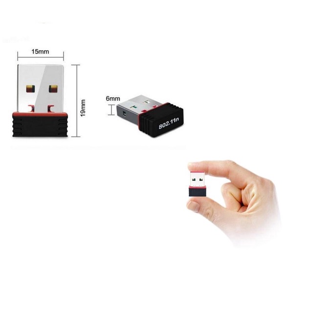 Usb thu phát wifi 802.11n tốc độ 300Mbps nhỏ gọn bền đẹp