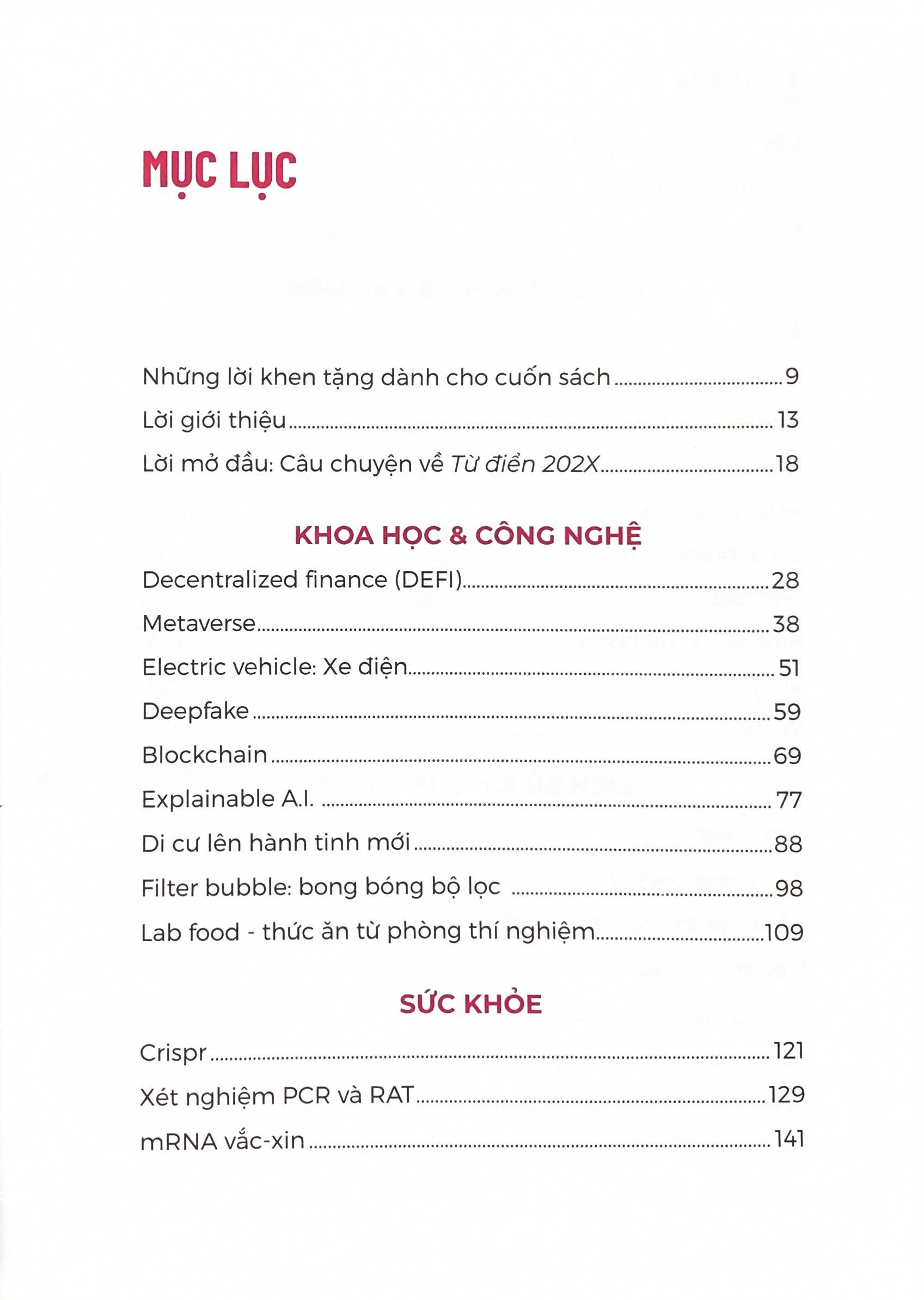 Sách - Từ Điển 202X - Dự Phóng Cho Người Trẻ