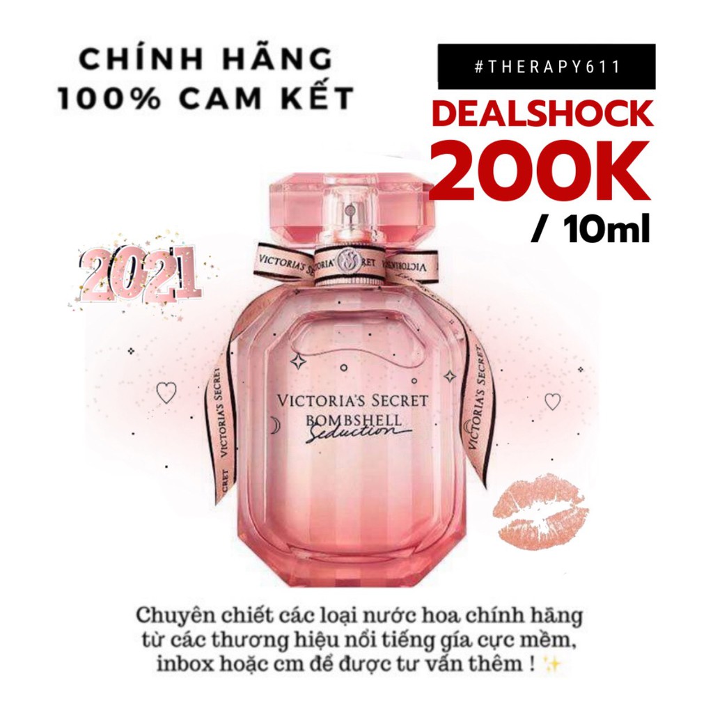 Nước hoa chiết Victori’a Secret Bombshell Seduction EDP 5ml/10ml/20ml