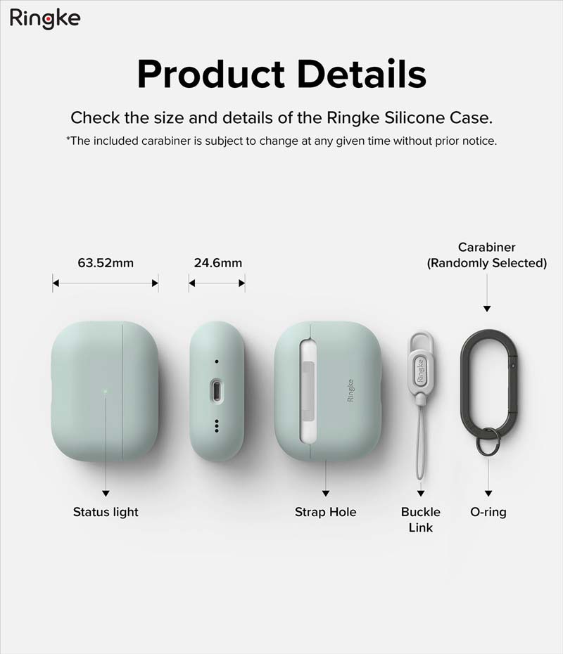 Vỏ ốp AirPods Pro 2 RINGKE Silicone