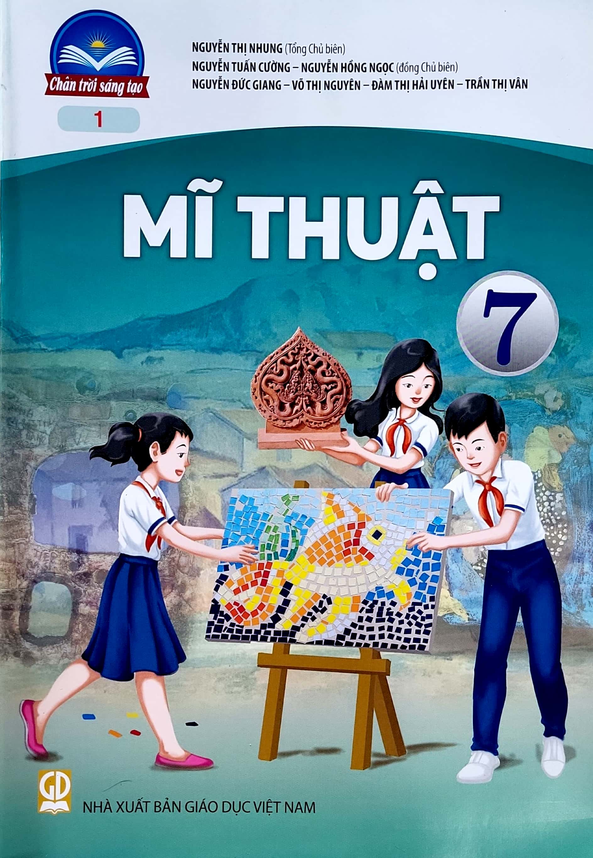 Sách - mĩ thuật 7 bản 1 - chân trời sáng tạo