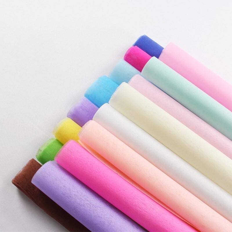 Giấy lụa cuộn gói hoa gói quà/mếch lụa gói hoa cuộn ~15m
