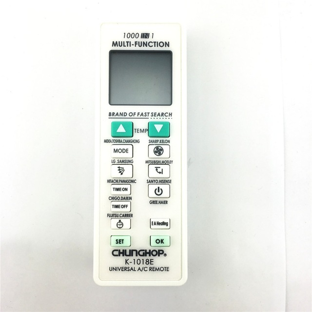 Remote máy lạnh đa năng K1018E CHUNGHOP