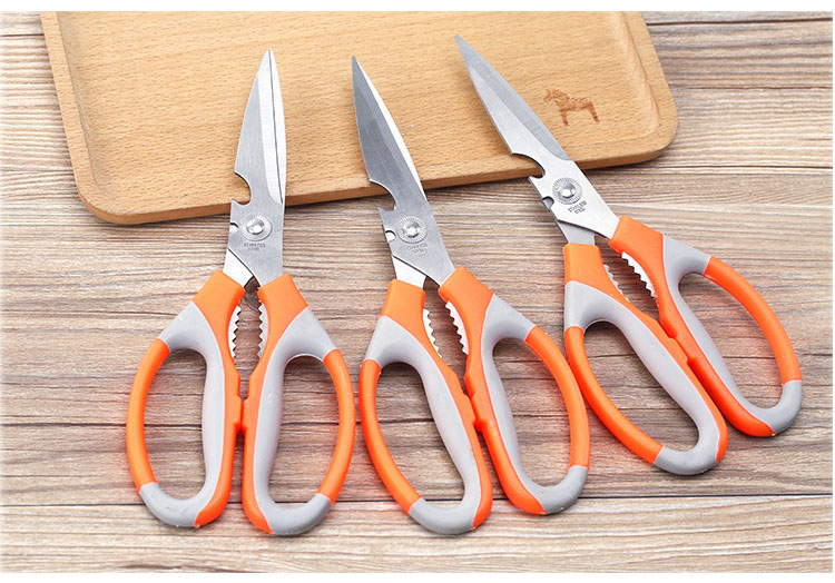 Kéo Cắt Đa Năng K-024 Màu Cam 5 Trong 1 Tiện Lợi