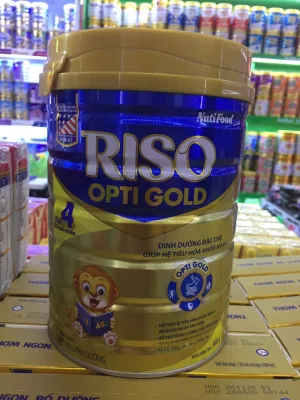 Sữa Riso Opti Gold 4 lon 900g