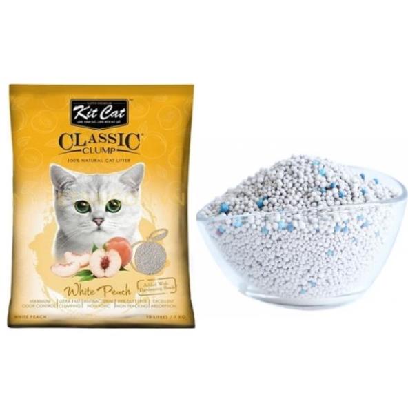 [CHÍNH HÃNG] CÁT VỆ SINH KITCAT ĐẤT SÉT 10L~7KG CHO MÈO