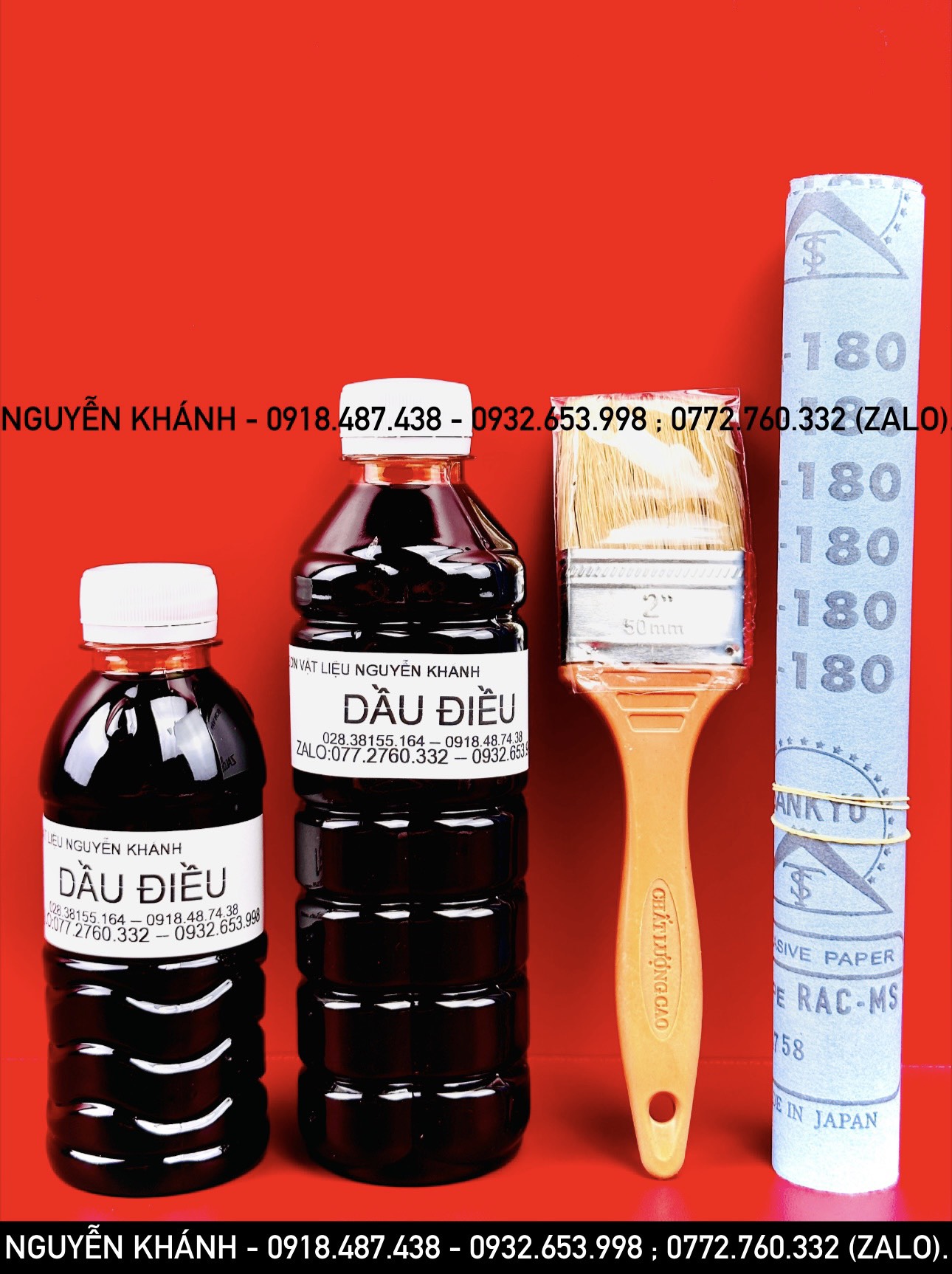 Combo dầu điều đánh bóng gỗ (1 chai)