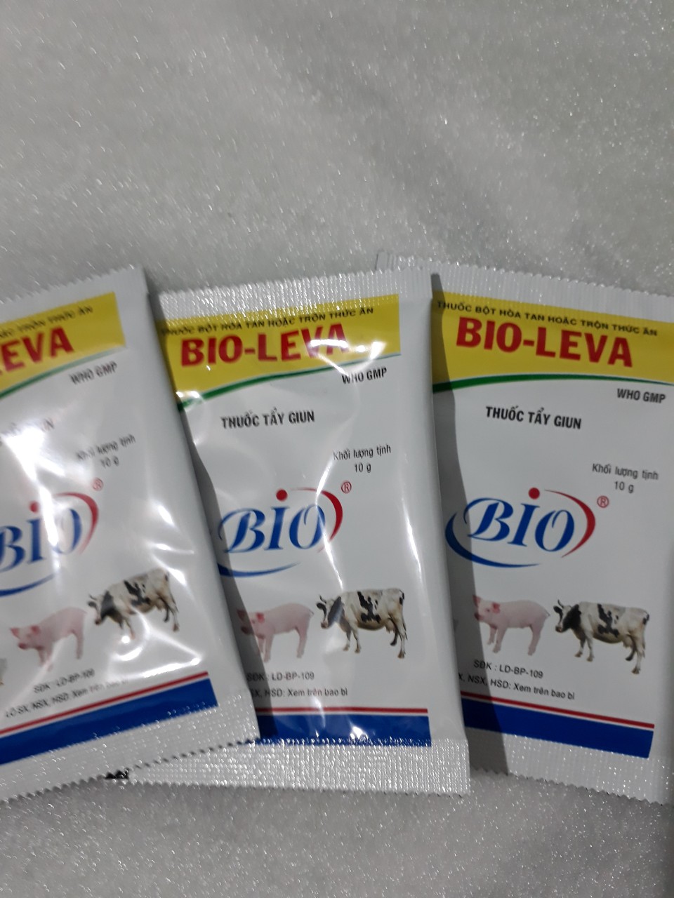 SẢN PHẨM TẨY GIUN LEVA 10G