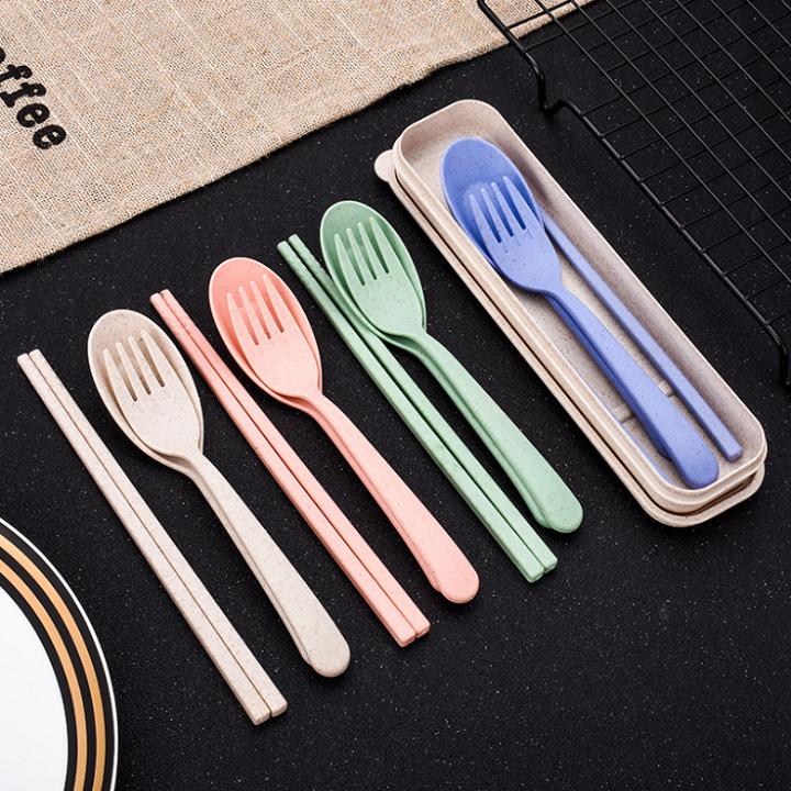 [HCM]bộ muỗng đũa văn phòng - bộ muỗng đũa