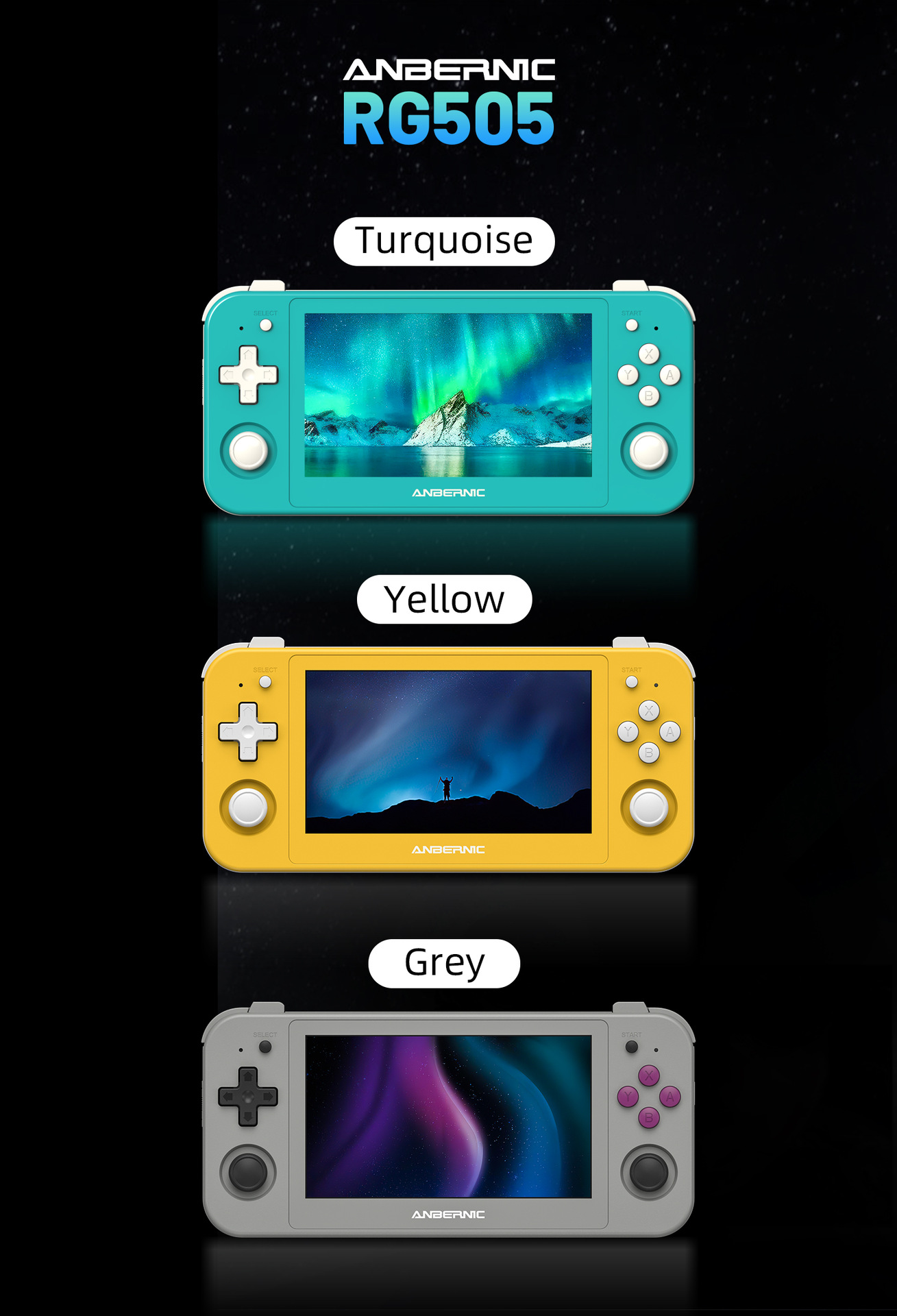 M y Ch i Game ANBERNIC RG505 Ch i Game PS2 3DS WII GAMECUBE Android m-y-ch-i-game-anbernic-rg505-ch-i-game-ps2-3ds-wii-gamecube-android