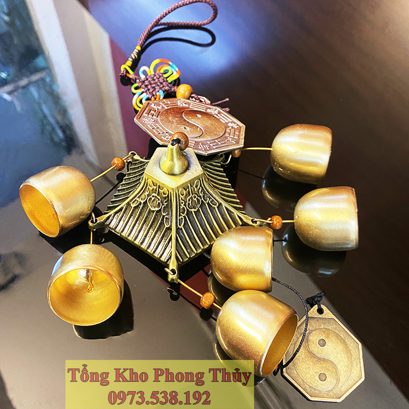 Chuông Gió Đồng nguyên chất cao cấp