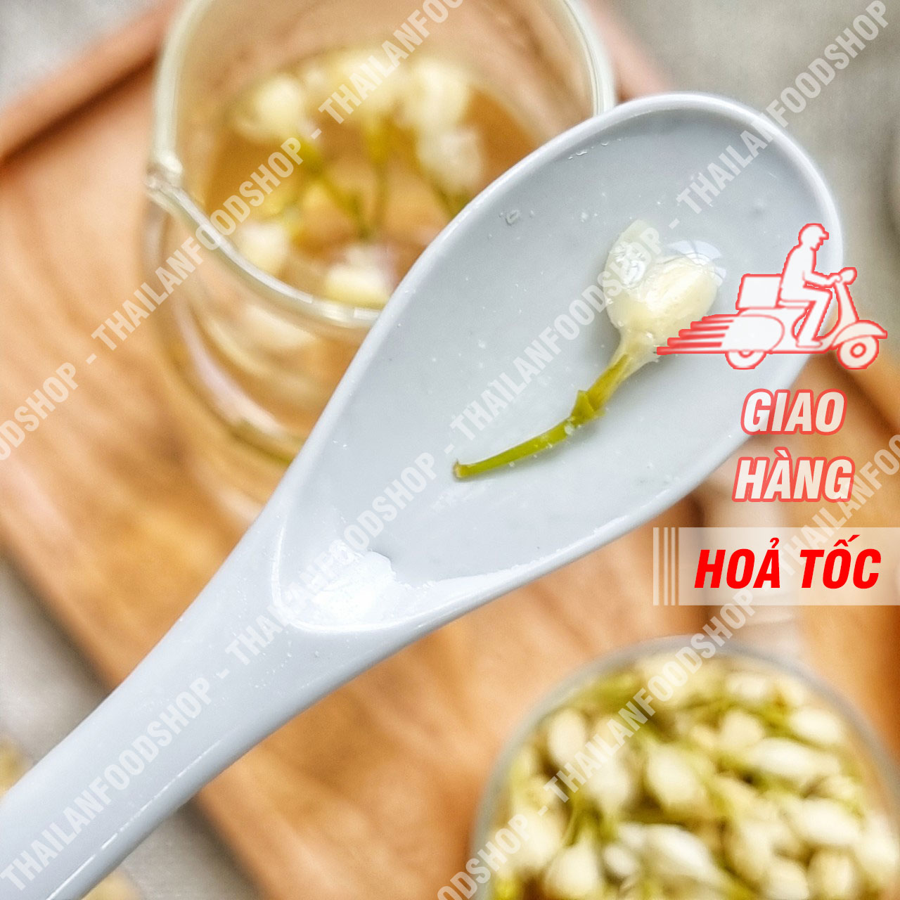 Trà Hoa Nhài (Hoa Lài Sấy Khô) Lon 150Gram