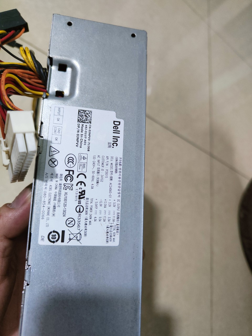 NGUỒN MÁY BỘ DELL Optiplex 390/790/990/9010/3010 SFF
