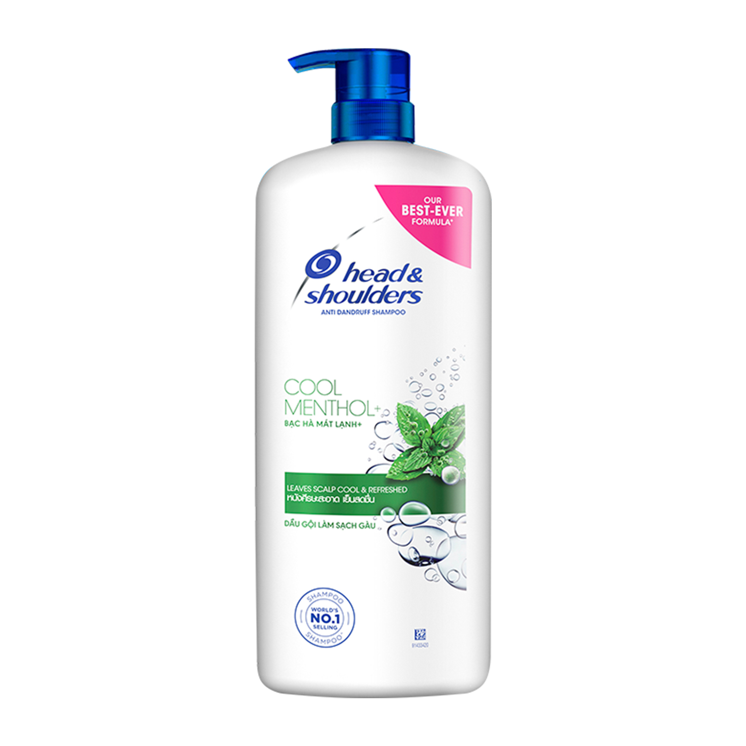 [HCM]Dầu gội Head & Shoulders bạc hà mát rượi 1200ml