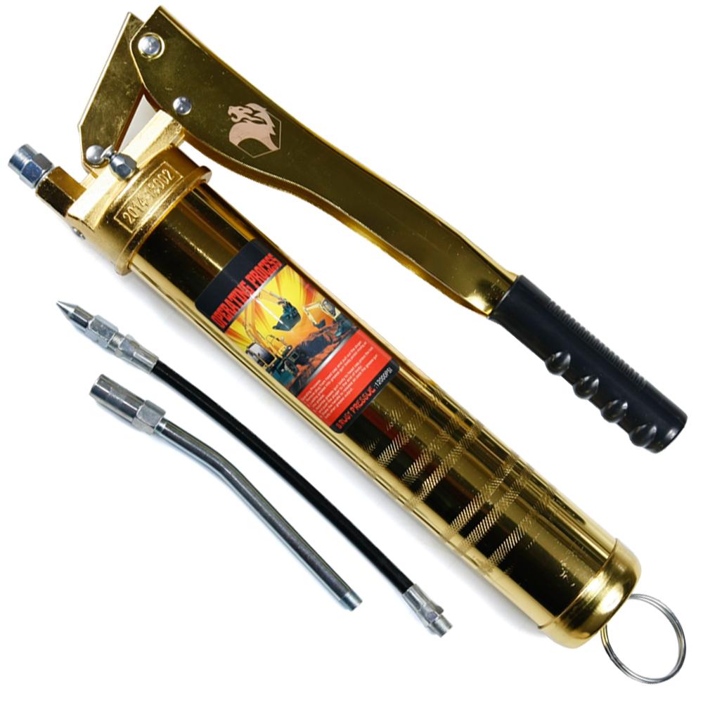 Bơm mỡ 2 ty piston 900CC Grease 13014 [dùng Mỡ hộp mỡ tuýp]