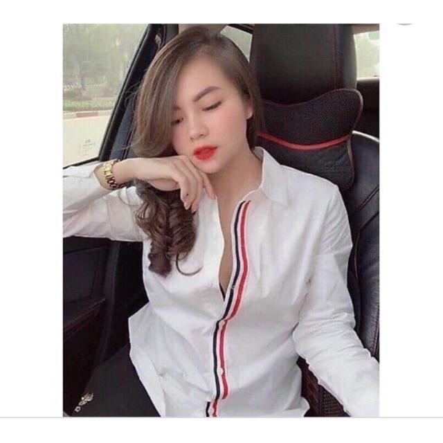 Aó Sơ Mi Trắng  (ảnh chụp thật )