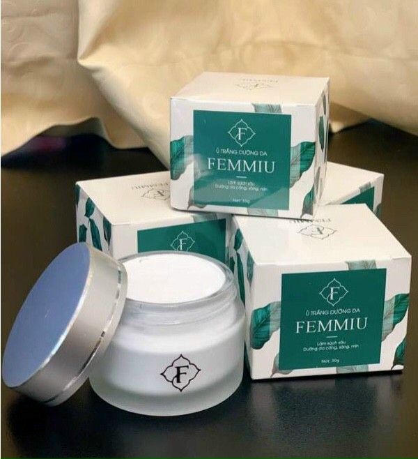 [ TẶNG MẶT NẠ DƯỠNG DA] Kem Hút Nám Thải Chì Ủ Trắng dưỡng da Femmiu kem dưỡng da dưỡng trắng giảm thâm, mờ sẹo mụn