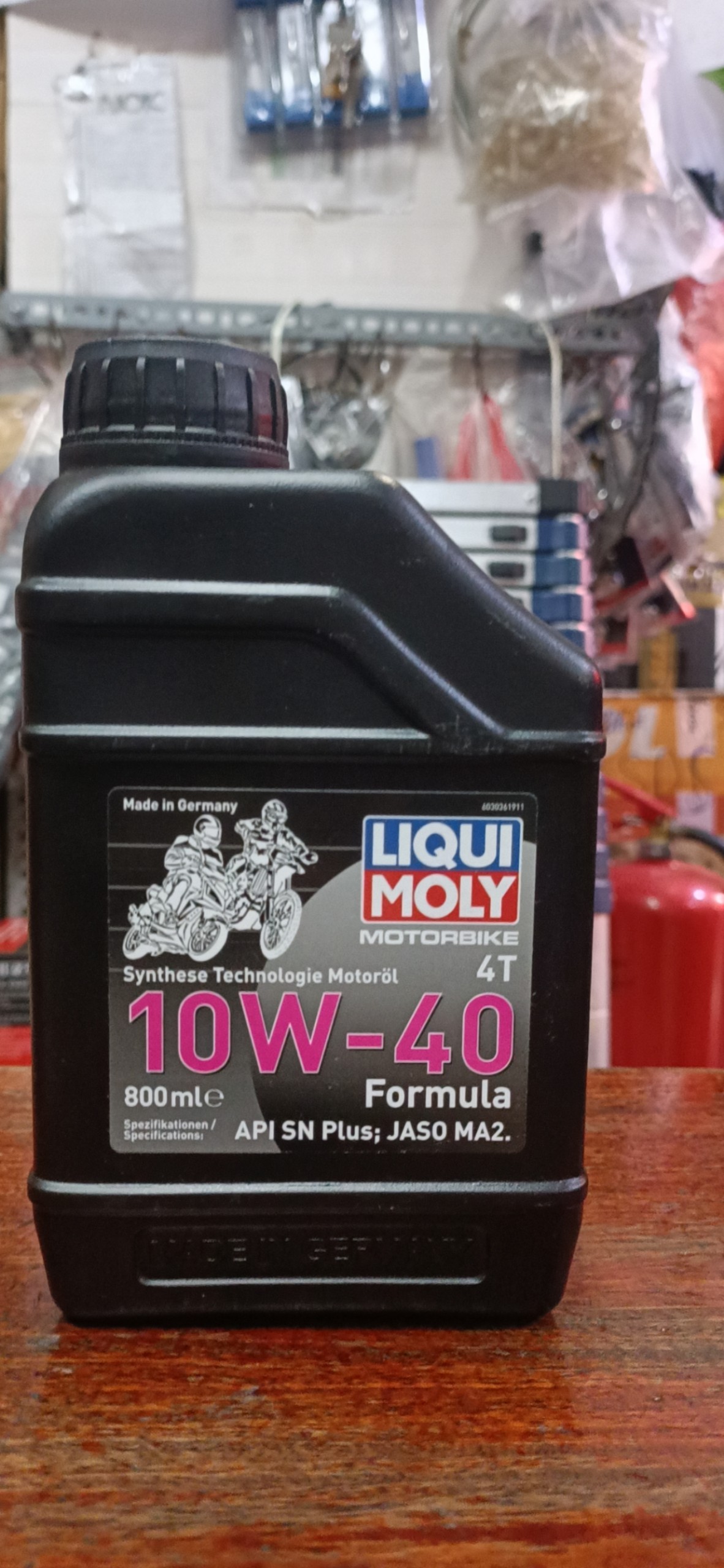 Nhớt liqui moly formula 10w40 800ml DÀNH CHO XE SÔ