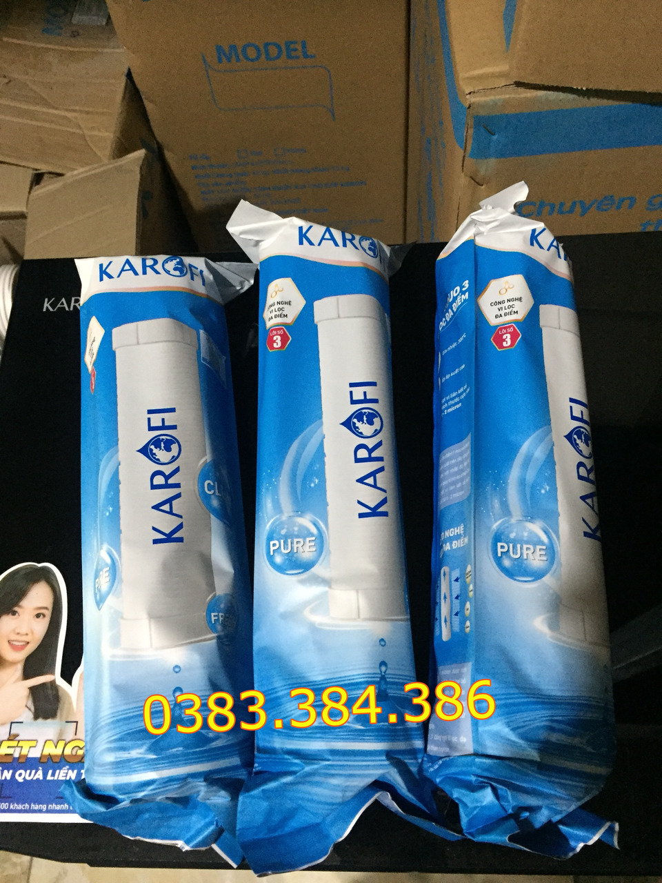 Lõi lọc nước số 3 Karofi - LÕI PP 1 MICRON