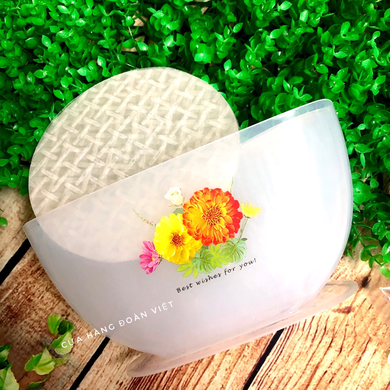 Tô Nhúng Bánh Tráng 3 Ngăn - Size Lớn