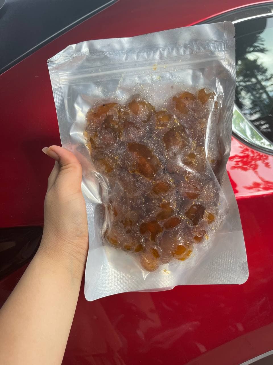1kg ô mai mận hậu khía sò