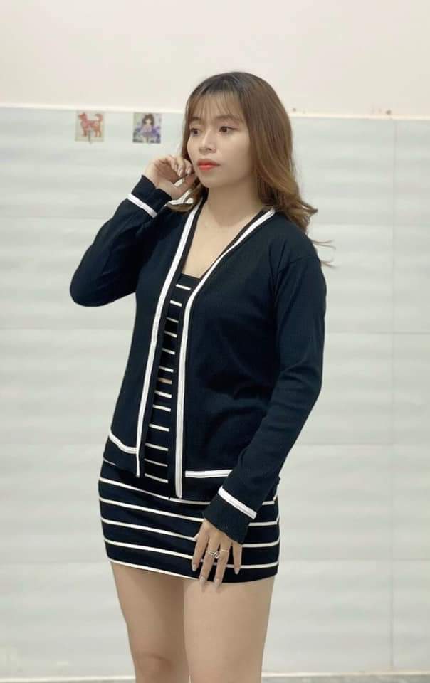 Áo Khoác Len Mỏng Sang Trọng, Thanh Lịch