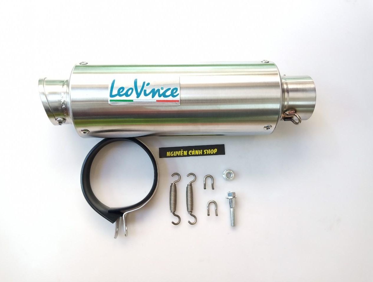 [HCM]Lon pô leovince bạc hàng xịn