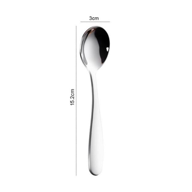 [ 1 cái ] Muỗng ăn cơm inox cao cấp SUS 304 - M125