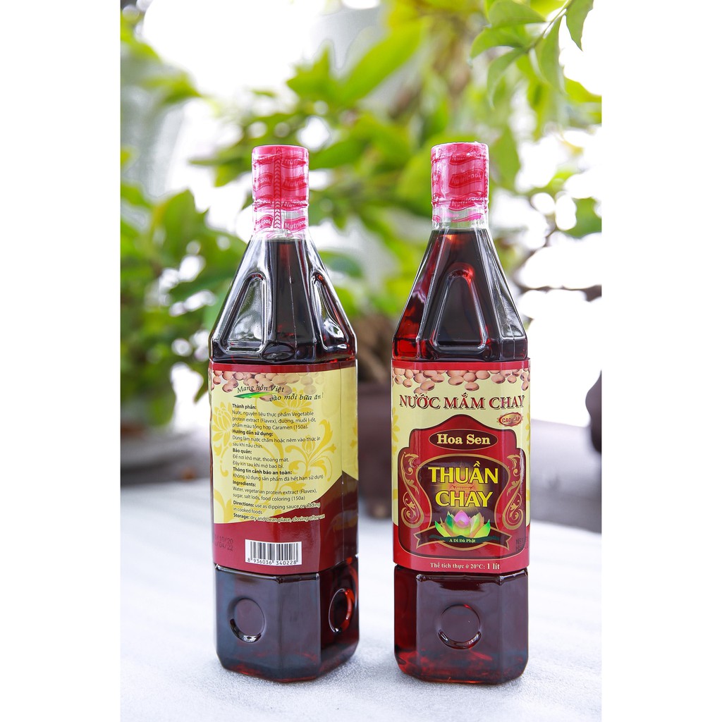 Nước Mắm Thuần Chay Hoa sen
