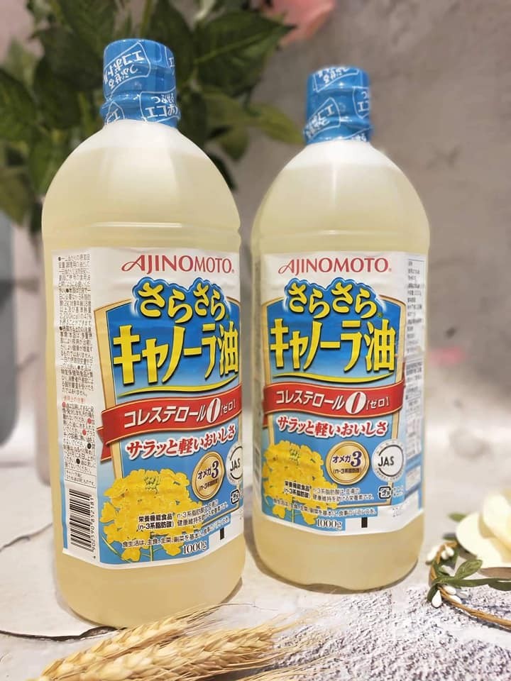 Dầu hạt cải Ajinomoto Nhật 1 lít