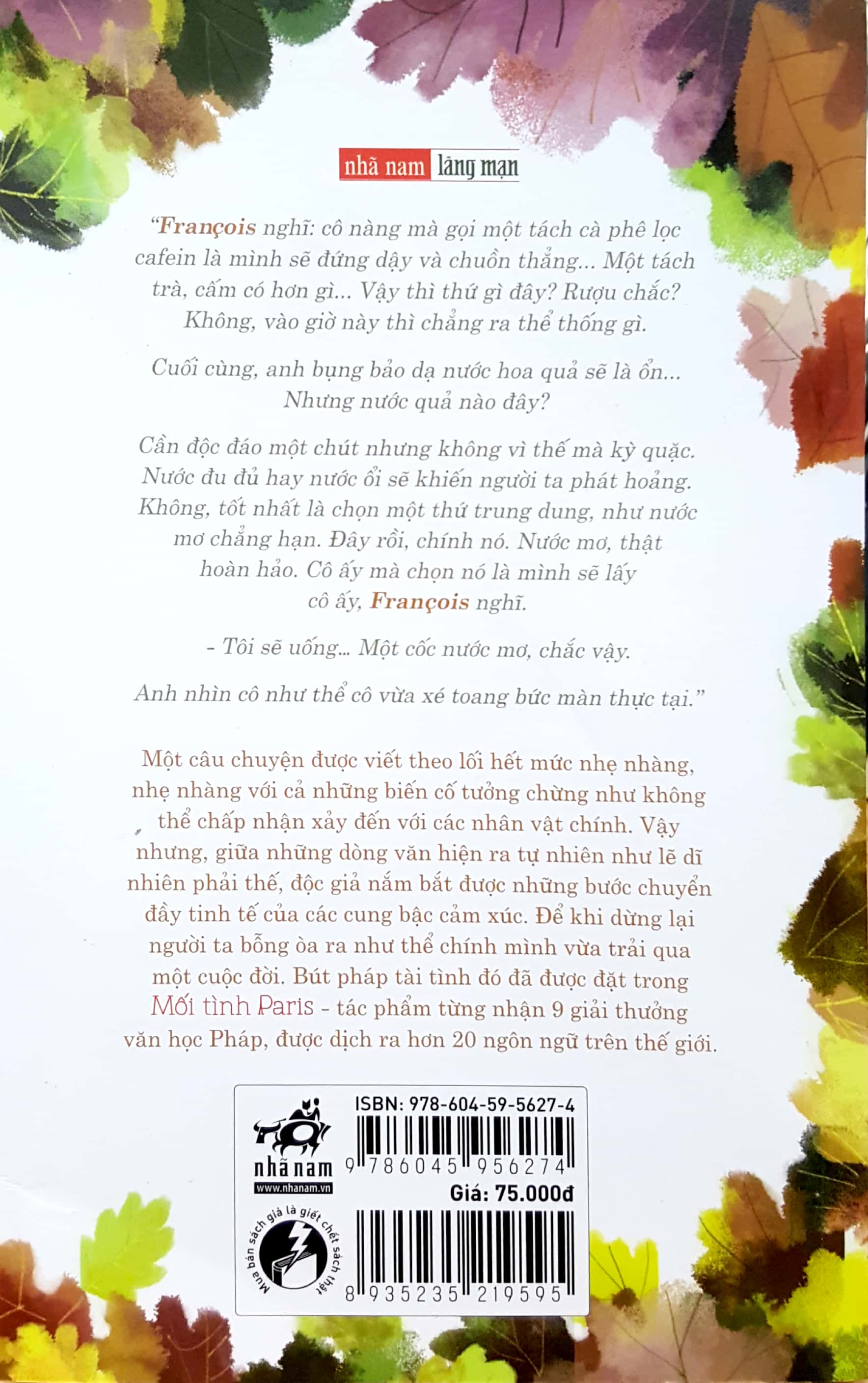 Fahasa - Mối Tình Paris (Tái Bản 2018)