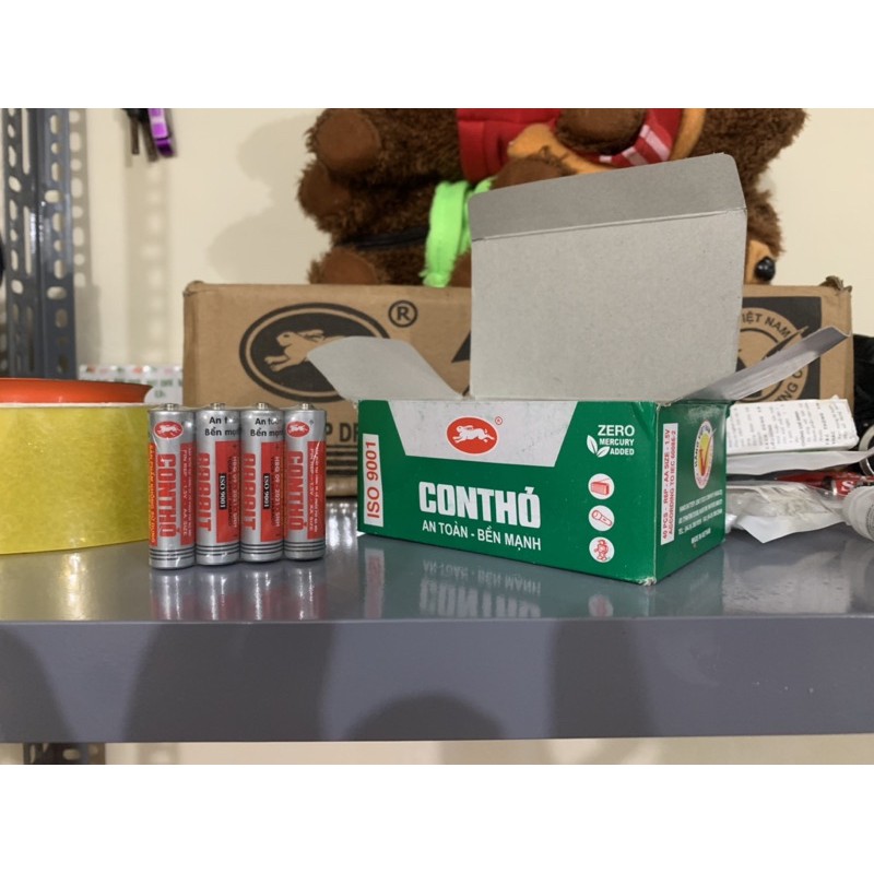 1 vỉ ( gồm 4 viên ) pin con thỏ