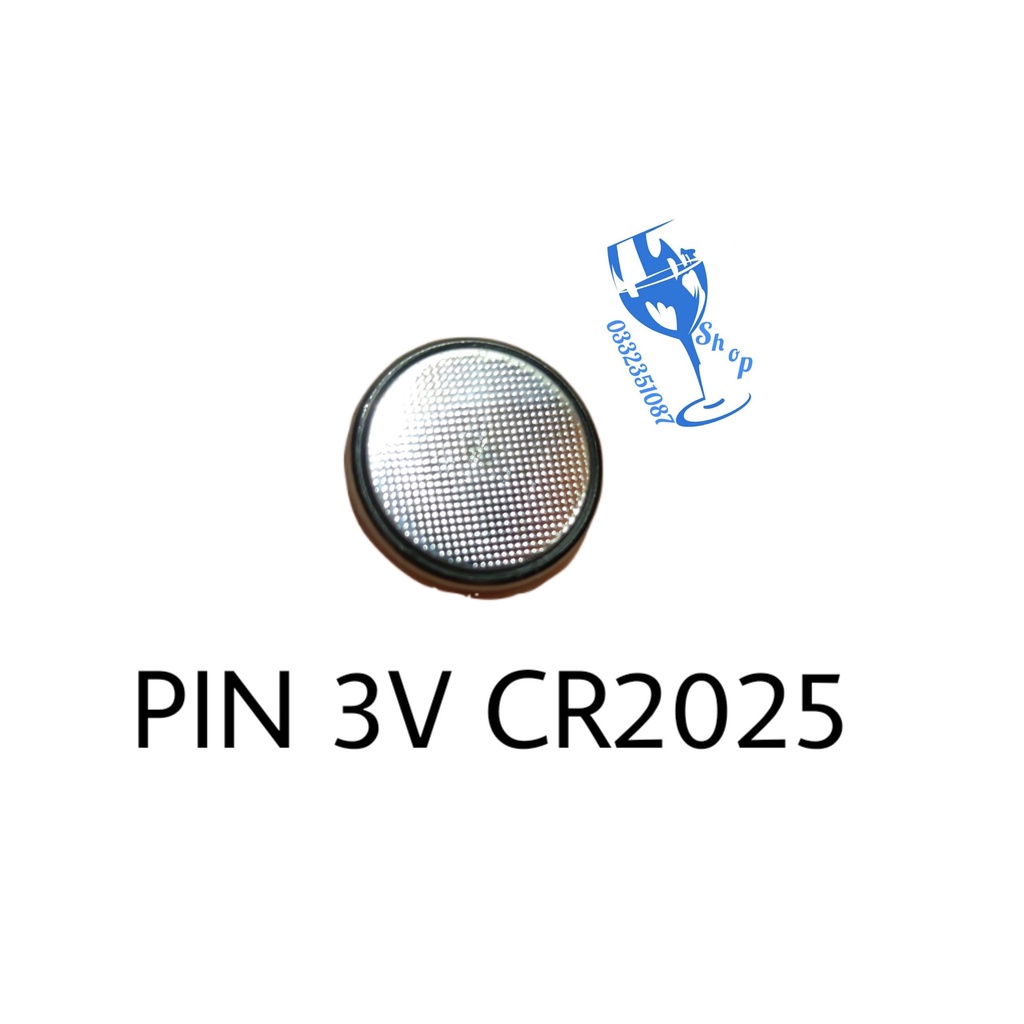 Pin cúc áo 3v cr2025