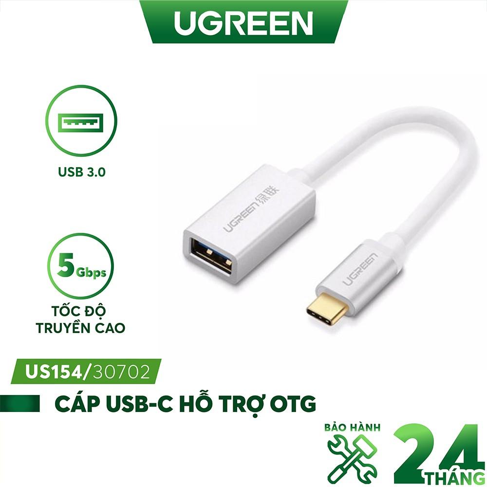 Cáp OTG USB Type-C to USB 3.0  Ugreen 30702 cao cấp