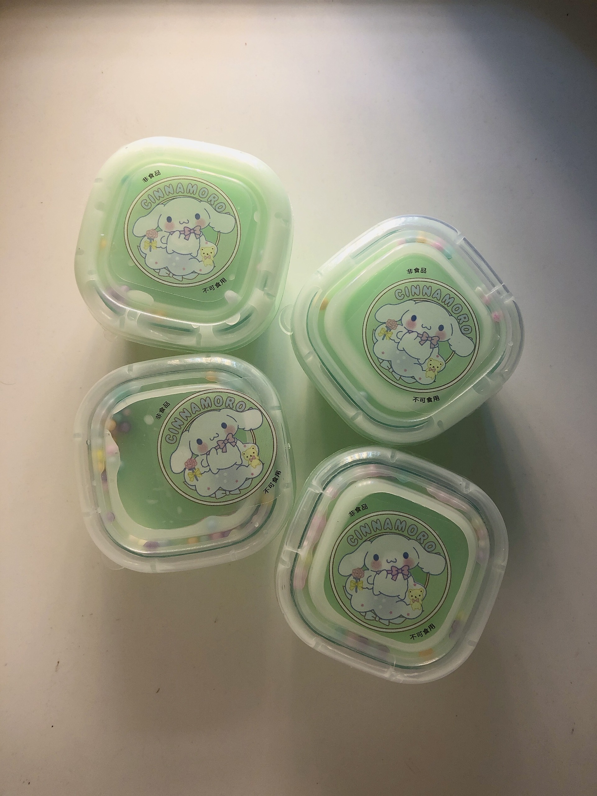 Slime hạt xốp Sanrio - đồ chơi xõa stress