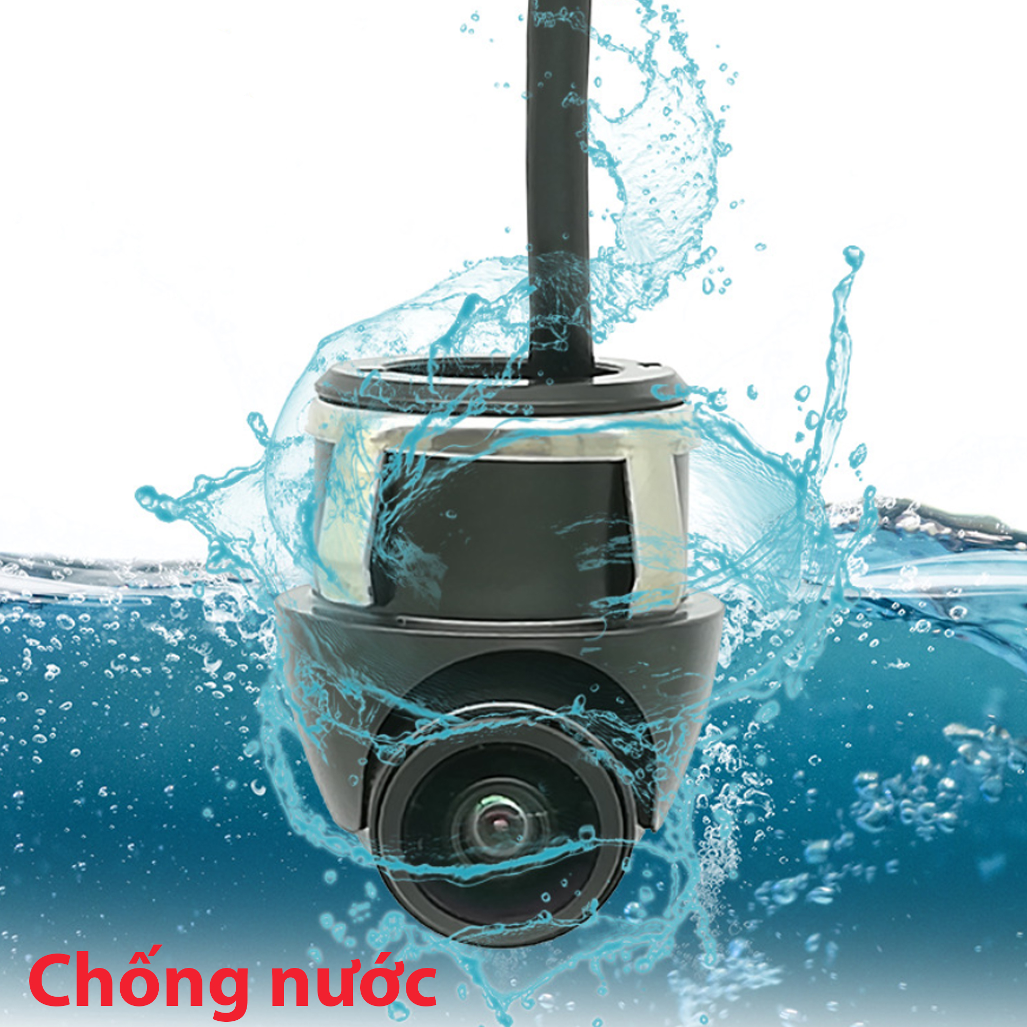 Camera cặp lề android, lắp cùng màn hình android, độ phân giải HD, góc quay 160 độ, 360