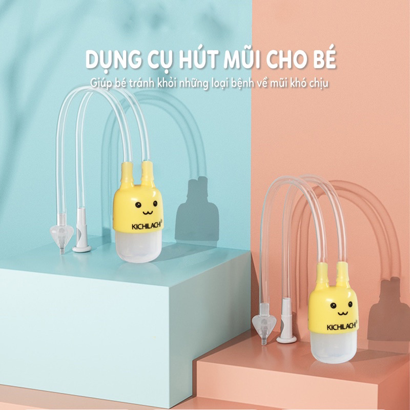 Hút mũi Kichilachi kèm dụng cụ gắp gỉ mũi
