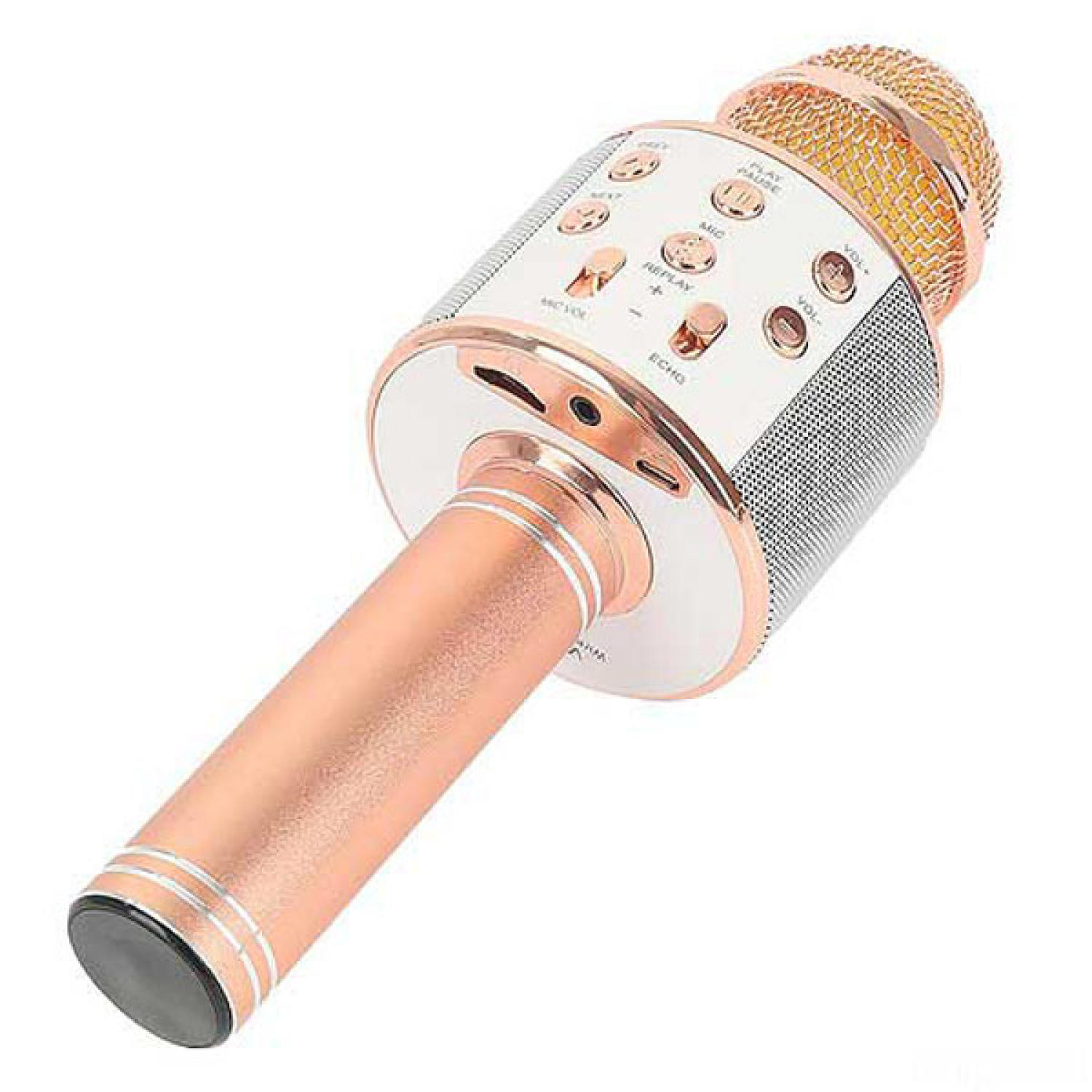 Mic Hát Karaoke 858, Micro Bluetooth Không Dây Siêu Xịn