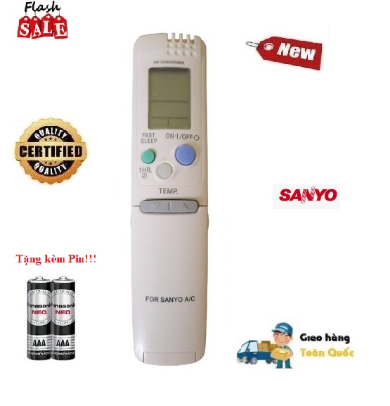 Điều khiển điều hòa Sanyo- Hàng tốt các dòng Sanyo SAP-KC 9000BTU 12000BTU 18000BTU 1 chiều 2 chiều Inverter - Hàng tốt